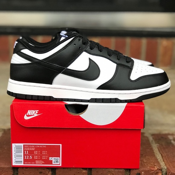 Nike Dunk Low Black / White ‘Panda’ - Picture 8 of 12